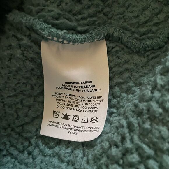 NIKE Women's Windrunner Sherpa Teal Size Medium - Picture 10 of 11